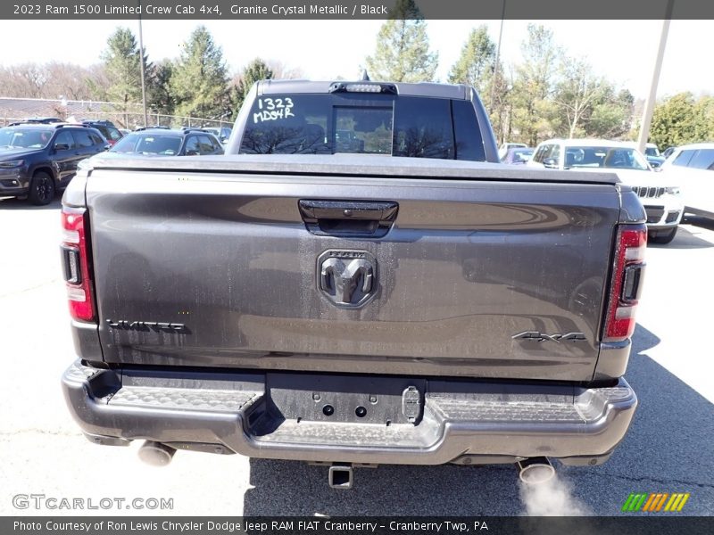 Granite Crystal Metallic / Black 2023 Ram 1500 Limited Crew Cab 4x4