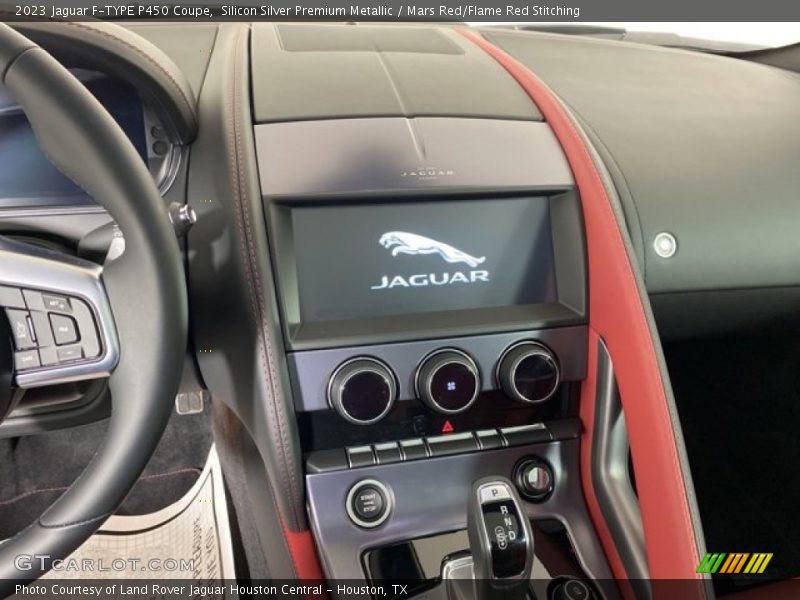 Controls of 2023 F-TYPE P450 Coupe