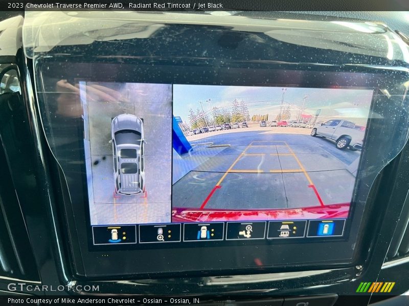 Radiant Red Tintcoat / Jet Black 2023 Chevrolet Traverse Premier AWD