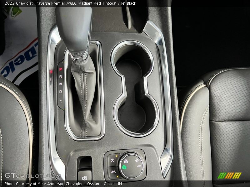 Radiant Red Tintcoat / Jet Black 2023 Chevrolet Traverse Premier AWD