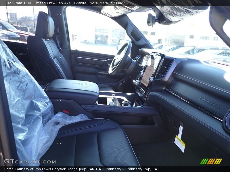 Granite Crystal Metallic / Black 2023 Ram 1500 Limited Crew Cab 4x4