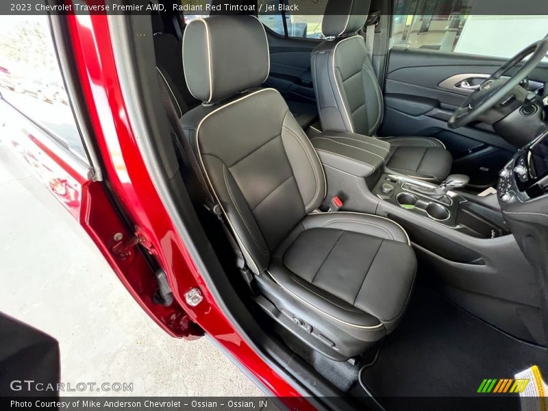 Radiant Red Tintcoat / Jet Black 2023 Chevrolet Traverse Premier AWD