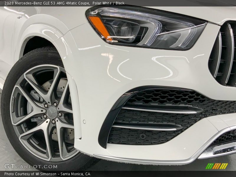 Polar White / Black 2023 Mercedes-Benz GLE 53 AMG 4Matic Coupe