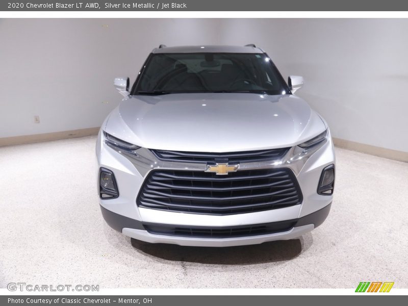 Silver Ice Metallic / Jet Black 2020 Chevrolet Blazer LT AWD