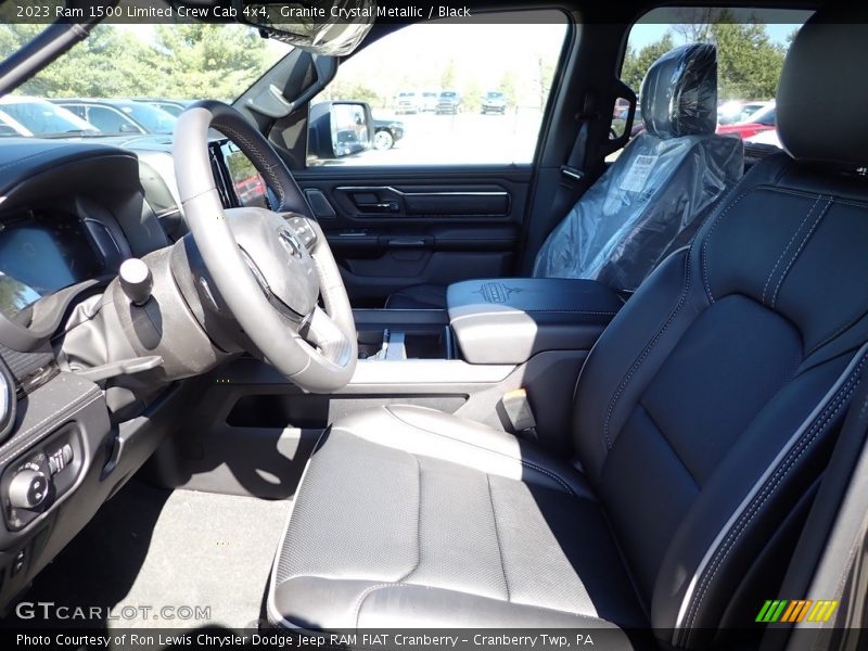 Granite Crystal Metallic / Black 2023 Ram 1500 Limited Crew Cab 4x4