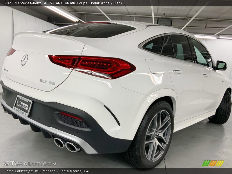 Polar White / Black 2023 Mercedes-Benz GLE 53 AMG 4Matic Coupe