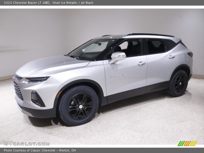 Silver Ice Metallic / Jet Black 2020 Chevrolet Blazer LT AWD