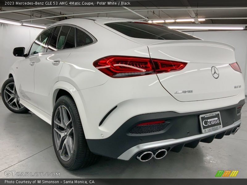 Polar White / Black 2023 Mercedes-Benz GLE 53 AMG 4Matic Coupe