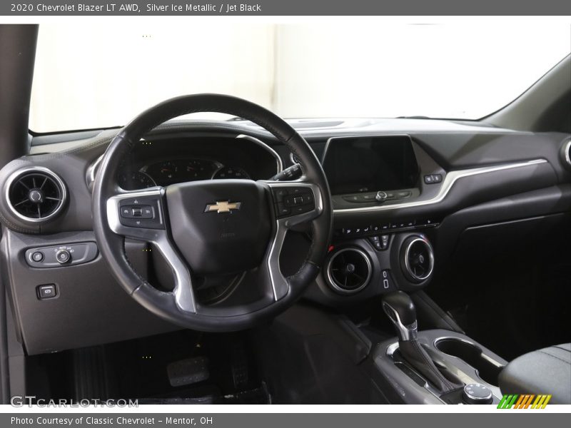 Silver Ice Metallic / Jet Black 2020 Chevrolet Blazer LT AWD
