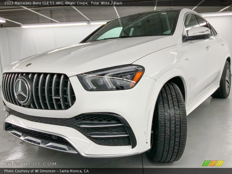 Polar White / Black 2023 Mercedes-Benz GLE 53 AMG 4Matic Coupe