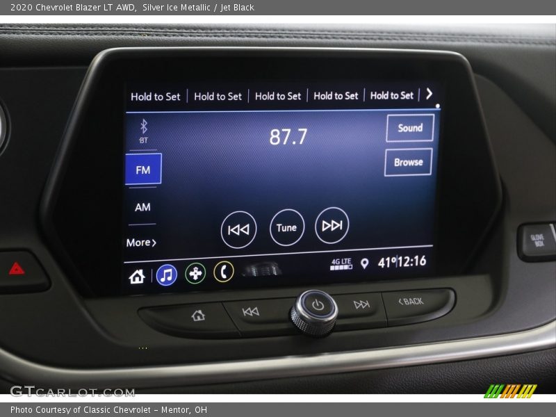 Silver Ice Metallic / Jet Black 2020 Chevrolet Blazer LT AWD
