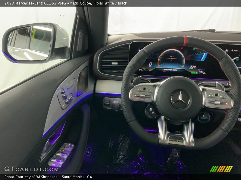 Polar White / Black 2023 Mercedes-Benz GLE 53 AMG 4Matic Coupe