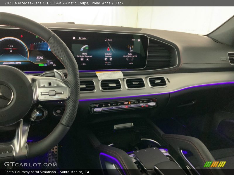 Polar White / Black 2023 Mercedes-Benz GLE 53 AMG 4Matic Coupe
