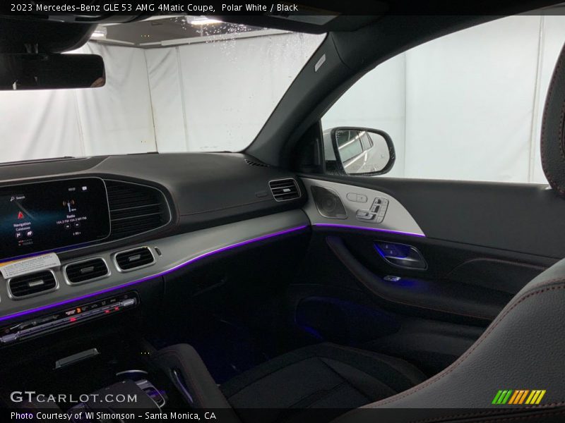 Polar White / Black 2023 Mercedes-Benz GLE 53 AMG 4Matic Coupe