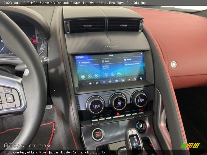 Controls of 2023 F-TYPE P450 AWD R-Dynamic Coupe