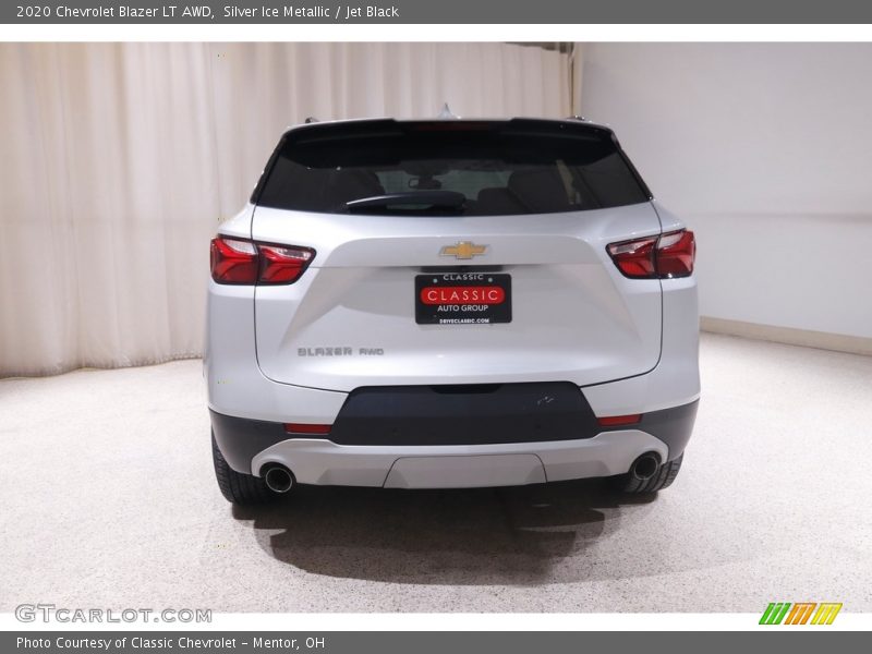 Silver Ice Metallic / Jet Black 2020 Chevrolet Blazer LT AWD