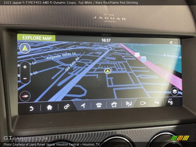 Navigation of 2023 F-TYPE P450 AWD R-Dynamic Coupe