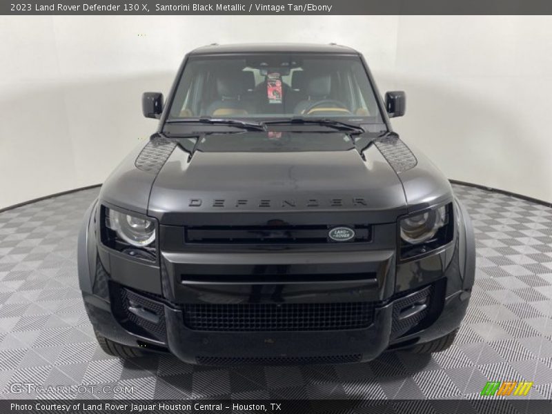 Santorini Black Metallic / Vintage Tan/Ebony 2023 Land Rover Defender 130 X