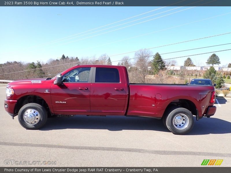  2023 3500 Big Horn Crew Cab 4x4 Delmonico Red Pearl