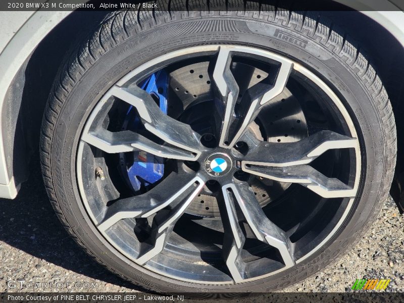 Alpine White / Black 2020 BMW X3 M Competition