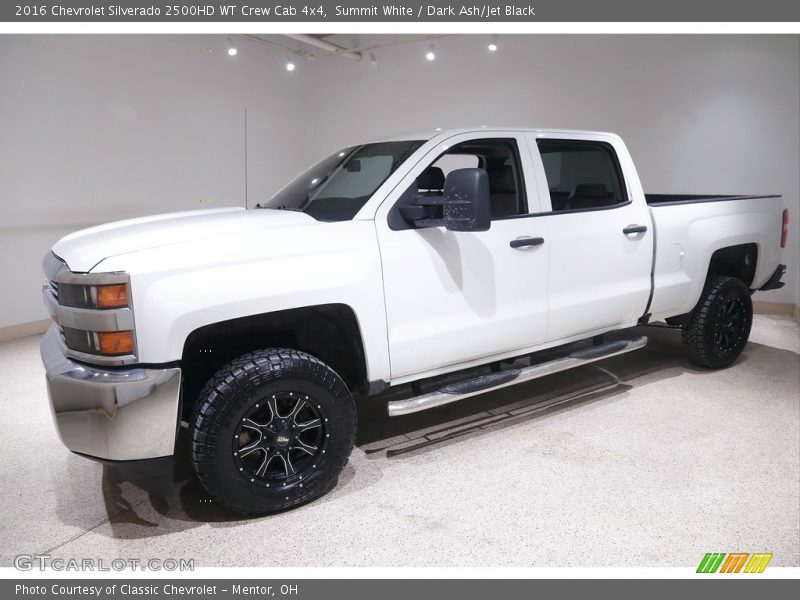 Summit White / Dark Ash/Jet Black 2016 Chevrolet Silverado 2500HD WT Crew Cab 4x4