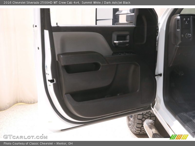 Summit White / Dark Ash/Jet Black 2016 Chevrolet Silverado 2500HD WT Crew Cab 4x4