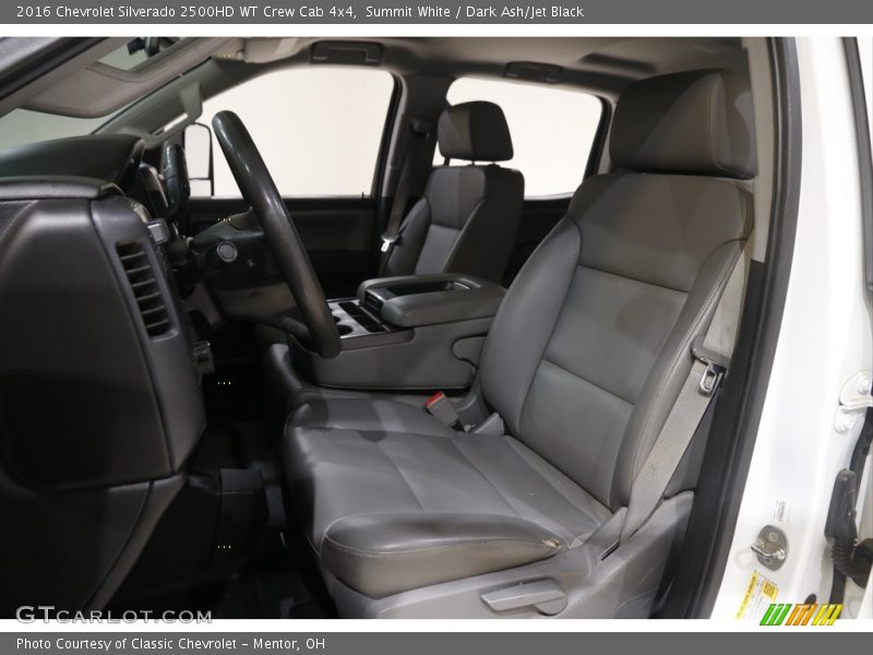 Summit White / Dark Ash/Jet Black 2016 Chevrolet Silverado 2500HD WT Crew Cab 4x4