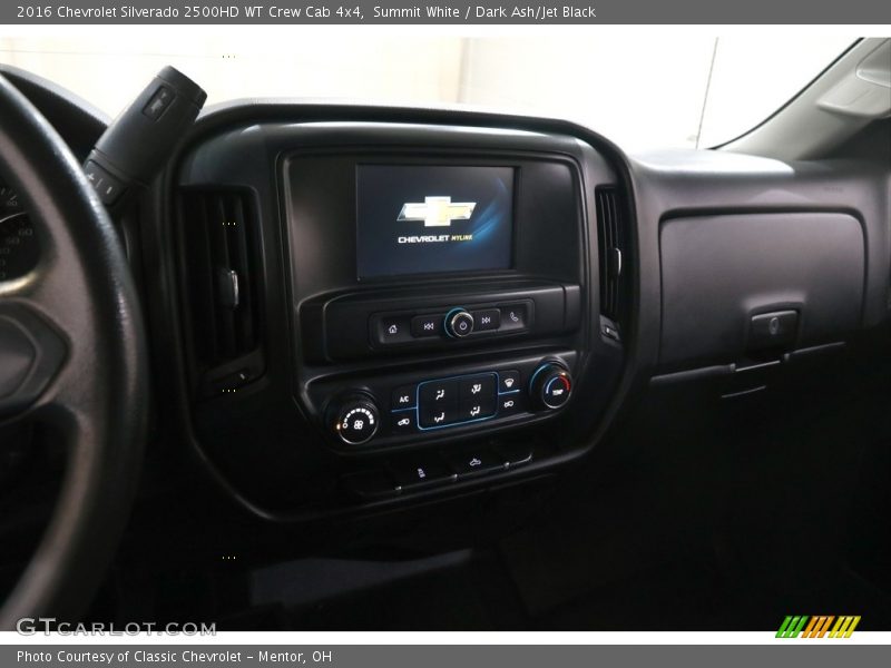 Summit White / Dark Ash/Jet Black 2016 Chevrolet Silverado 2500HD WT Crew Cab 4x4