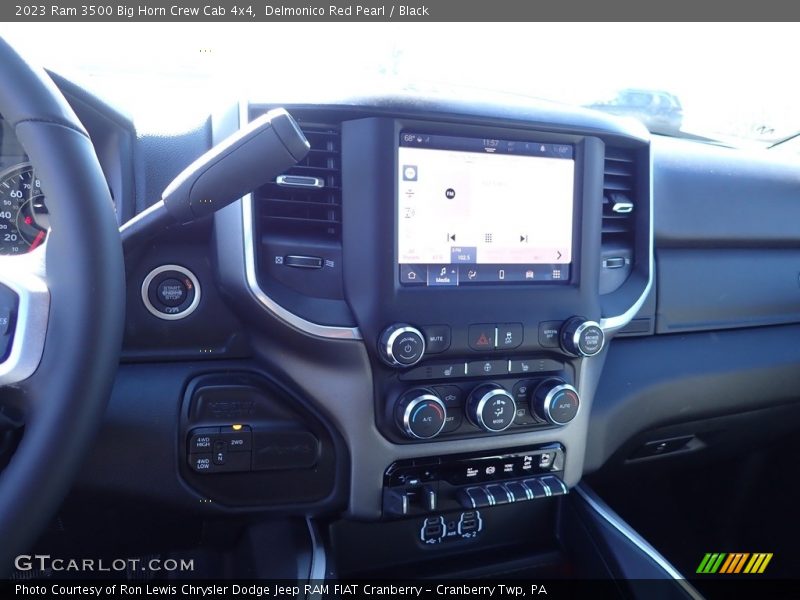 Controls of 2023 3500 Big Horn Crew Cab 4x4