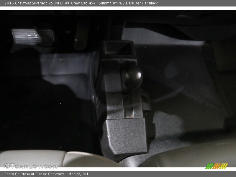 Summit White / Dark Ash/Jet Black 2016 Chevrolet Silverado 2500HD WT Crew Cab 4x4