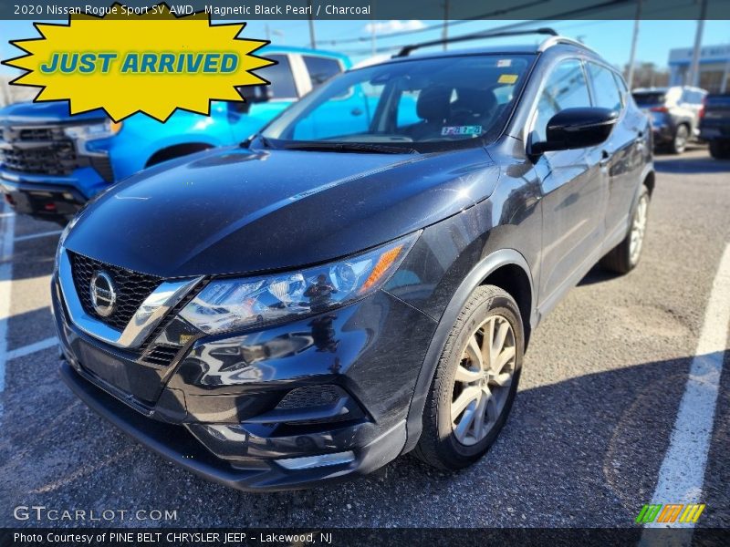 Magnetic Black Pearl / Charcoal 2020 Nissan Rogue Sport SV AWD