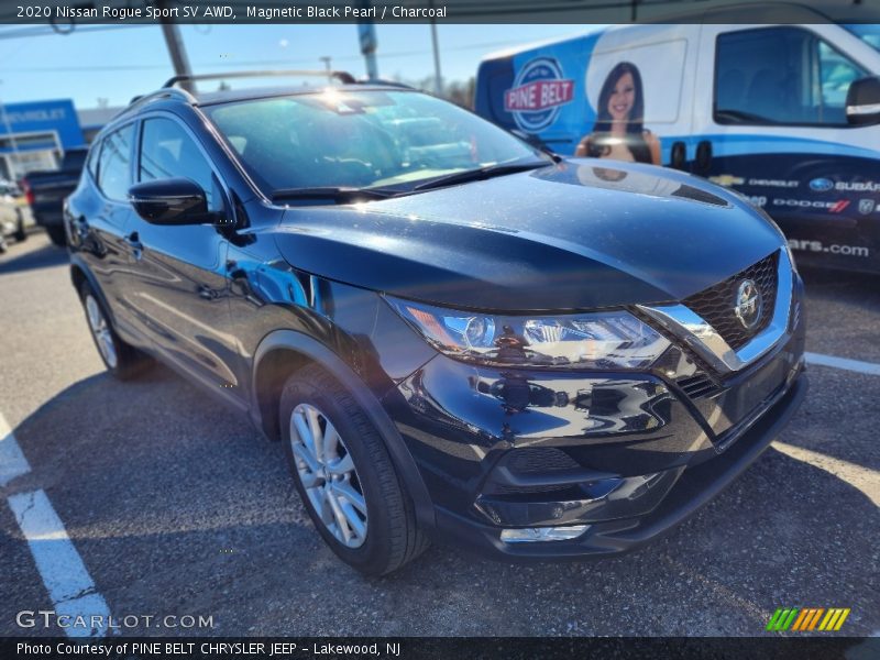 Magnetic Black Pearl / Charcoal 2020 Nissan Rogue Sport SV AWD