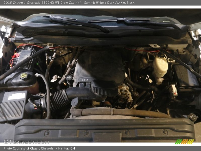 Summit White / Dark Ash/Jet Black 2016 Chevrolet Silverado 2500HD WT Crew Cab 4x4