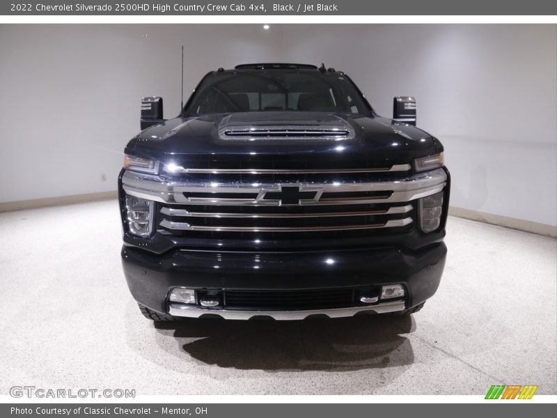 Black / Jet Black 2022 Chevrolet Silverado 2500HD High Country Crew Cab 4x4