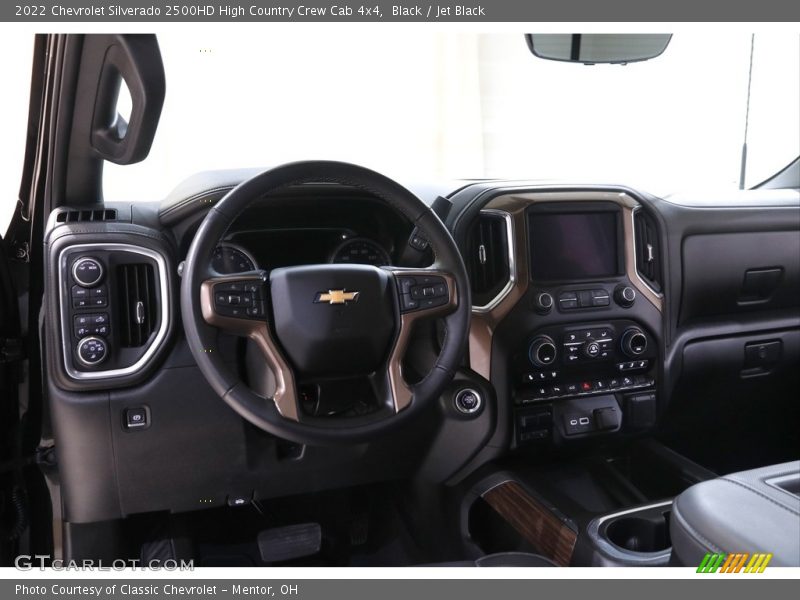 Dashboard of 2022 Silverado 2500HD High Country Crew Cab 4x4