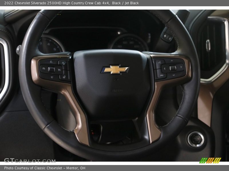  2022 Silverado 2500HD High Country Crew Cab 4x4 Steering Wheel