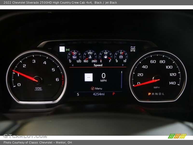  2022 Silverado 2500HD High Country Crew Cab 4x4 High Country Crew Cab 4x4 Gauges
