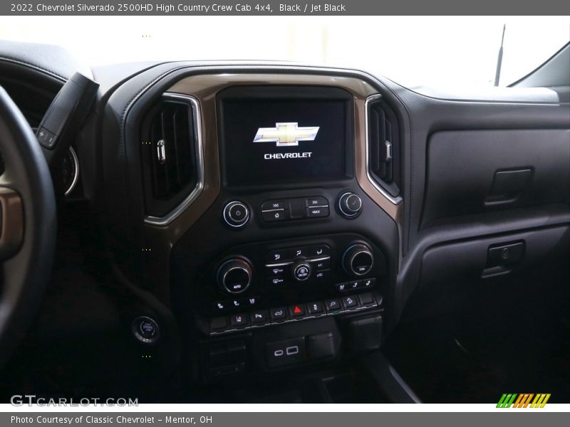 Controls of 2022 Silverado 2500HD High Country Crew Cab 4x4