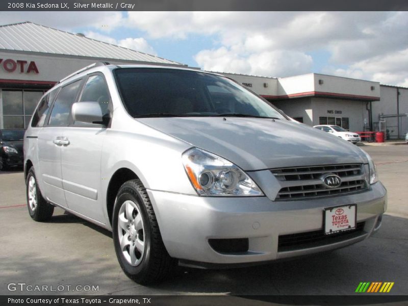 Silver Metallic / Gray 2008 Kia Sedona LX