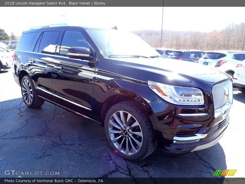  2018 Navigator Select 4x4 Black Velvet