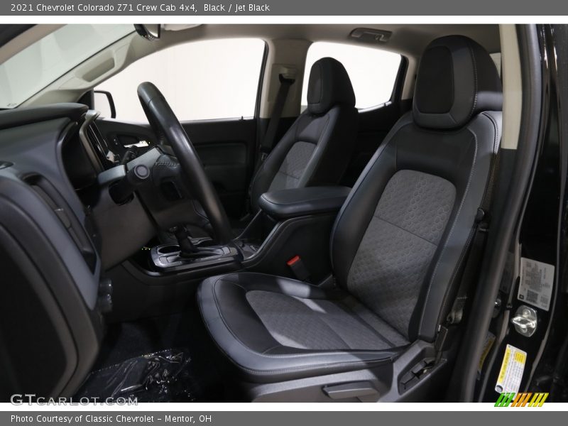 Black / Jet Black 2021 Chevrolet Colorado Z71 Crew Cab 4x4