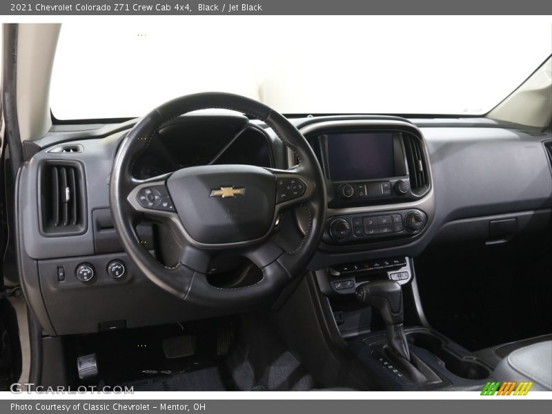 Black / Jet Black 2021 Chevrolet Colorado Z71 Crew Cab 4x4