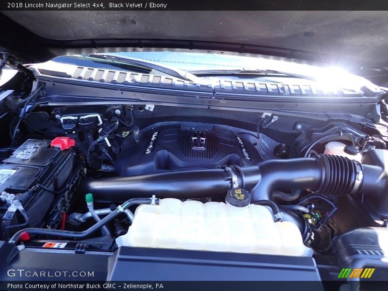  2018 Navigator Select 4x4 Engine - 3.5 Liter GTDI Twin-Turbocharged DOHC 24-Valve VVT V6