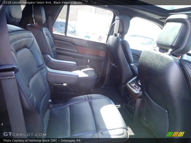 Rear Seat of 2018 Navigator Select 4x4