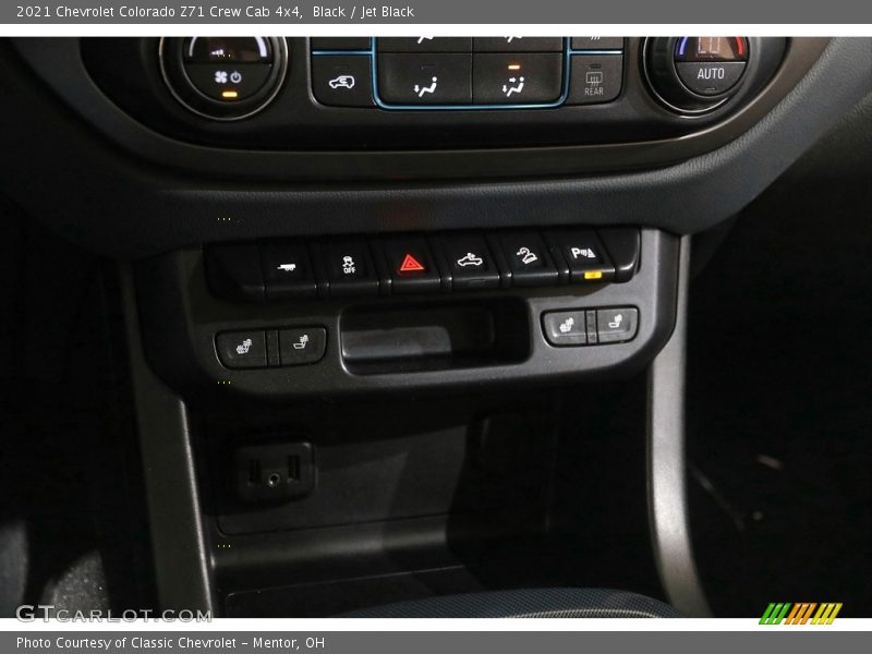 Black / Jet Black 2021 Chevrolet Colorado Z71 Crew Cab 4x4