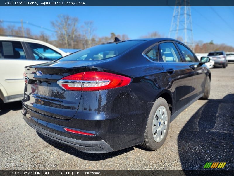 Agate Black / Ebony Stone 2020 Ford Fusion S