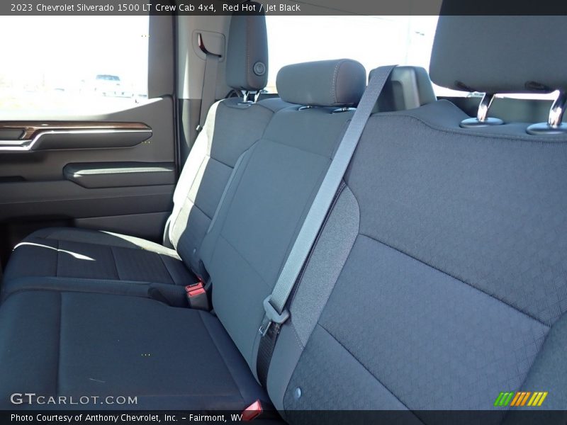 Red Hot / Jet Black 2023 Chevrolet Silverado 1500 LT Crew Cab 4x4