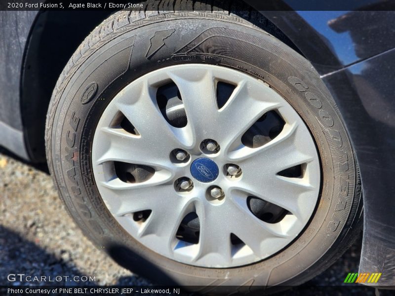 Agate Black / Ebony Stone 2020 Ford Fusion S
