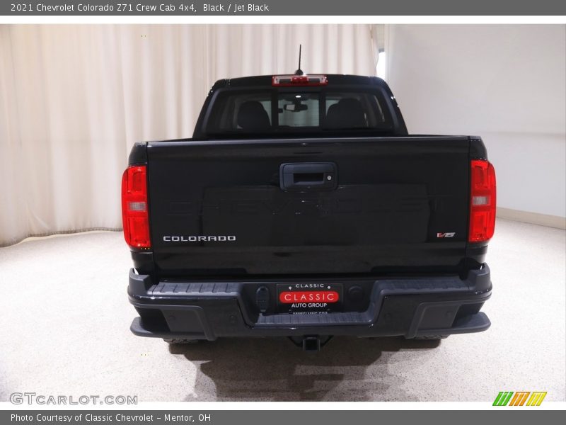 Black / Jet Black 2021 Chevrolet Colorado Z71 Crew Cab 4x4