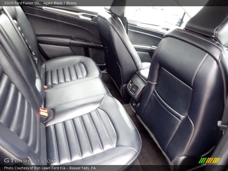 Agate Black / Ebony 2020 Ford Fusion SEL